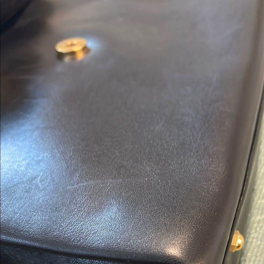 Phillippe Black Leather Shoulder Bag - Picture 10 of 10